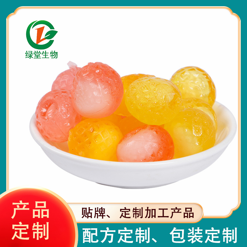 定制爆漿夾心軟糖打造個性化口感體驗